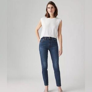 Levi's Women's High Rise Jeans - Dark Blue